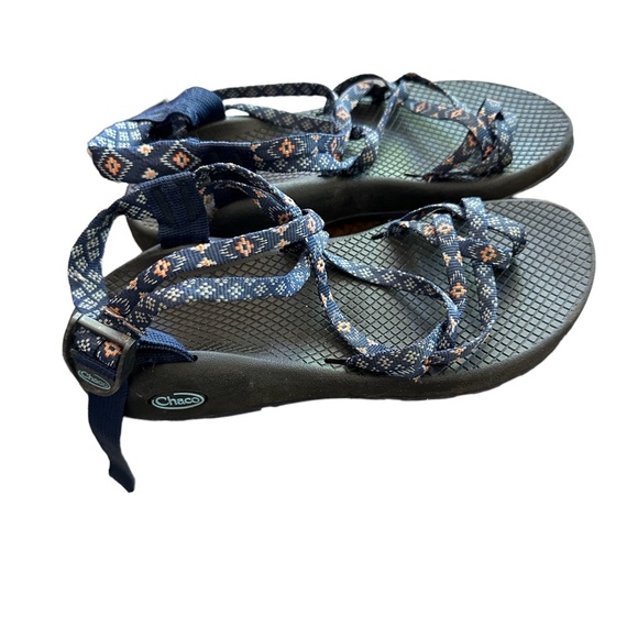 Chaco Womens ZX/2 Classic Sandals Blue Aztec Strap Adjustable J106593 Size 6. - Picture 2 of 6